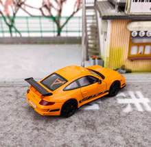 Load image into Gallery viewer, Cars Lounge 1:64 Orange 997.1 GT3 RS Sports Model Diecast Resin Car New
