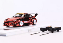 Load image into Gallery viewer, FS 1:64 Fast Speed Red RWB 993 GT Racing Sports Model Diecast Metal Car New Collection