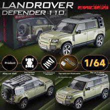 Load image into Gallery viewer, Enchery 1:64 Green 2021 Defender 100 SUV Sports Model Diecast Metal Car New Collection