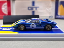 Load image into Gallery viewer, FY 1:64 Blue #6 GT40 MK1 MK2 Coupe Racing Sports Model Diecast Metal Car New Collection