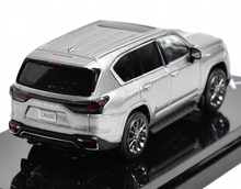 Load image into Gallery viewer, Hobby Japan 1:64 Silver LX600 Luxury SUV Sports Model Diecast Metal Car New Collection