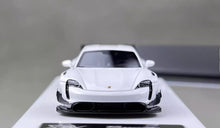 Load image into Gallery viewer, 404Error 1:64 White Taycan Roof Box Racing Sports Model Diecast Resin Car New Collection