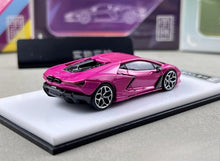 Load image into Gallery viewer, YS 1:64 Pink Revuelto Sports Model Diecast Metal Car New Collection