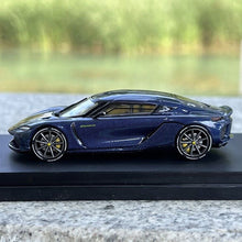 Load image into Gallery viewer, TPC 1:64 Blue Gemera Super Racing Sports Model Diecast Metal Car
