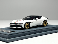Load image into Gallery viewer, Zadie 1:64 White 12 Cilindri Coupe Racing Sports Model Diecast Resin Car New Collection