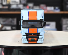 Load image into Gallery viewer, Tarmac 1:64 Fuso Blue Gulf Racing Truck Model Diecast Metal Car New Collection