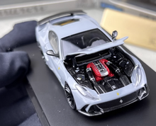 Load image into Gallery viewer, LT 1:64 Grey 812 Novitec N-Largo Racing Sports Model Diecast Metal Car New Collection
