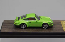 Load image into Gallery viewer, HKM 1:64 Green Singer DLS 911 964 Racing Sports Model Diecast Metal Car New
