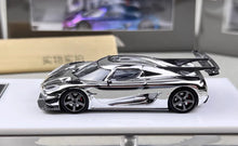 Load image into Gallery viewer, HKM 1:64 Electroplated Silver One 1 Racing Sports Model Diecast Metal Car New Collection
