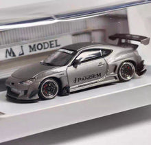 Load image into Gallery viewer, MJ 1:64 Gray GT 86 V3 Pandem Coupe Sports Model Diecast Metal Car New Collection