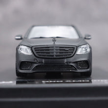 Load image into Gallery viewer, King 1:64 Matte Black AMG S65 W222 Luxury Sports Model Diecast Metal Car New Collection