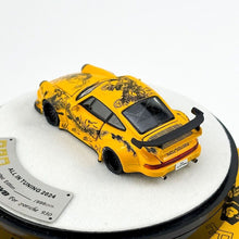 Load image into Gallery viewer, PGM 1:64 Yellow Dragon RWB 930 Classic Sports Model Diecast Metal Car New Collection