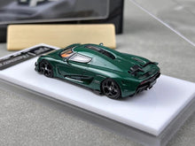 Load image into Gallery viewer, TPC 1:64 Green Carbon Regera Super Racing Sports Model Diecast Metal Car New
