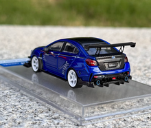 Load image into Gallery viewer, CM 1:64 Blue Carbon JDM STI WRX Varis Sports Model Toy Diecast Metal Car BN