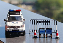 Load image into Gallery viewer, GCD 1:64 White Police PALADIN Off Road SUV Sports Model Diecast Metal Car New