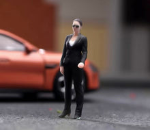 Load image into Gallery viewer, 1:64 Painted Figure Model Miniature Resin Diorama Toy Sand Bodyguard Security