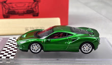 Load image into Gallery viewer, XF 1:64 Green F8 Tributo Racing Sports Diecast Model Metal CarNew