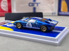 Load image into Gallery viewer, FY 1:64 Blue #6 GT40 MK1 MK2 Coupe Racing Sports Model Diecast Metal Car New Collection