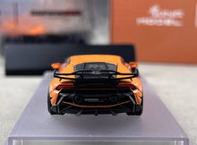 Load image into Gallery viewer, King 1:64 Matte Orange Huracan Widebody Sports Model Diecast Metal Car New Collection