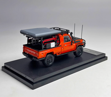 Load image into Gallery viewer, Autobots 1:64 Orange Land Cruiser LC79 Pickup Truck Model Diecast Metal Car