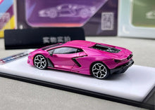 Load image into Gallery viewer, YS 1:64 Pink Revuelto Sports Model Diecast Metal Car New Collection