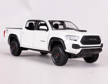 Load image into Gallery viewer, Maisto 1:27 White 2023 Tacoma TRD PRO Pickup Truck Model Diecast Metal Car