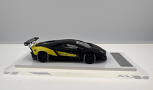 Load image into Gallery viewer, Onemodel 1:64 Black LP700 Aventador LB Sports Model Diecast Resin Car New Collection