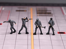 Load image into Gallery viewer, 1:64 Painted Figure Model Miniature Resin Diorama Toy Sand Bandit Ganster Set