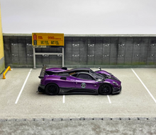 Load image into Gallery viewer, U2 1:64 Purple Zonda 760LH Super Racing Sports Model Diecast Resin Car Box