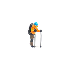 Load image into Gallery viewer, 1:64 Painted Figure Mini Model Miniature Resin Diorama Toy Mountain Climber Lady