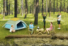 Load image into Gallery viewer, 1:64 Painted Figure Model Miniature Resin Diorama Camping Outdoor Picnic BBQ Toy Collection