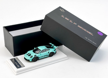Load image into Gallery viewer, LMLF 1:64 Green 911 992 GT3 RS Sports Model Diecast Metal Car New Collection