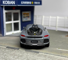 Load image into Gallery viewer, HKM 1:64 Gray Gemera Super Racing Sports Model Diecast Metal Car