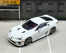Load image into Gallery viewer, FH 1:64 White LFA Coupe Racing Sports Model Diecast Metal Car New Collection