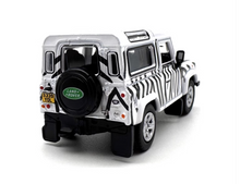 Load image into Gallery viewer, 1:76 Zebra Land Rover Defender 90 Sports SUV ORV Model Diecast Metal Car New Collection