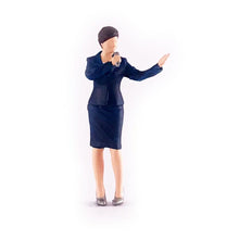 Load image into Gallery viewer, 1:64 Painted Figure Mini Model Miniature Resin Diorama News Hostess Cameraman B