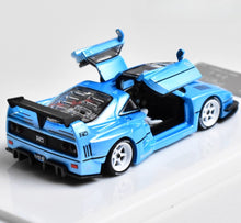 Load image into Gallery viewer, DK 1:64 APA Ice Blue F40 Racing Sports Model Diecast Metal Car New Collection