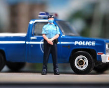 Load image into Gallery viewer, 1:64 Painted Figure Model Miniature Resin Diorama Sand Hong Kong Policeman Toy Collection