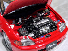 Load image into Gallery viewer, LCD 1:18 Red JDM Civic EG6 SIR Hatchback Sports Model Diecast Metal Car New