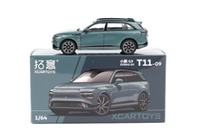 Load image into Gallery viewer, XCARTOYS 1:64 Green Xpeng G9 EV Electric Vehicle SUV Model Diecast Metal Car