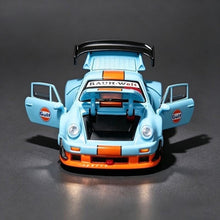 Load image into Gallery viewer, FG 1:64 Blue RWB 930 Sports Open Model Diecast Metal Car New Collection