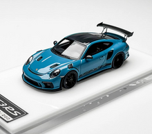 Load image into Gallery viewer, 1:64 CL Blue GT3 RS 991.2 Racing Sports Model Diecast Resin Car New Collection