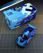 Load image into Gallery viewer, TH 1:64 Blue 911 GT3 R #90 24h 2025 Racing Sports Model Diecast Metal Car New Collection