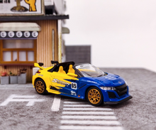 Load image into Gallery viewer, Mortal 1:64 S660 Spoon Convertible Sports Model Diecast Metal Car New
