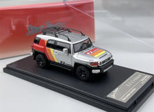 Load image into Gallery viewer, SH 1:64 Silver FJ Cruiser Off Road SUV Sports Model Diecast Metal Car New Collection