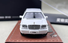 Load image into Gallery viewer, WTX 1:64 White S600 W140 Pullman Luxury Limousine Model Diecast Metal Car New Collection