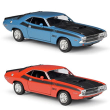 Load image into Gallery viewer, WELLY 1:24 1970 Challenger T/A Muscle Racing Sports Model Diecast Metal Car