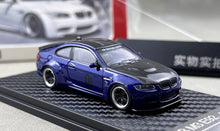 Load image into Gallery viewer, Fine 1:64 Blue Carbon M3 E92 Widebody Sports Model Diecast Metal Car New Collection