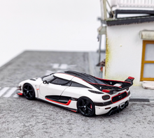 Load image into Gallery viewer, Scalemini 1:64 White One 1 Super Racing Sports Model Diecast Resin Car