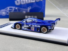 Load image into Gallery viewer, YS 1:64 Blue C9 #61 Racing Sports Model Diecast Metal Car New Collection